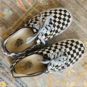 Mens Van Classic Check Skate Shoe